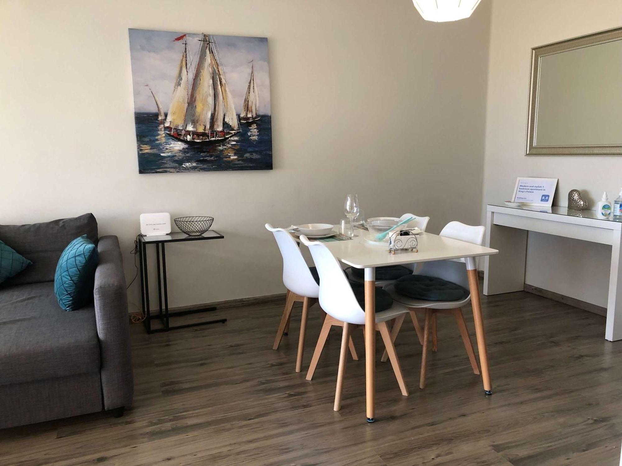 Kings Palace - Modern And Stylish 1 Bedroom Apartment Paphos Kültér fotó